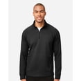 thumbnail image 1 of North End NE200 Men's Rhythm Waffle Quarter-Zip Pullover-Black-L, 1 of 6