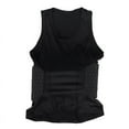 thumbnail image 1 of Men's Rib Protector Padded Vest Compression Shirt Training with 3-Pad for Football Soccer Basketball Hockey Protective Gear L, 1 of 4