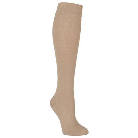 Men's Ribbed Dress Support Socks (15-20mm Hg Compression) - 3 Pack