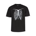 thumbnail image 1 of Men's Ribcage Short-Sleeve T-Shirt - Black - Medium, 1 of 1