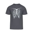 thumbnail image 1 of Men's Ribcage Short-Sleeve T-Shirt - Dark Grey - 3X-Large, 1 of 1