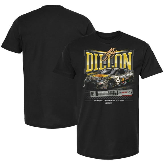 Men's Richard Childress Racing Team Collection  Black Austin Dillon Downforce T-Shirt