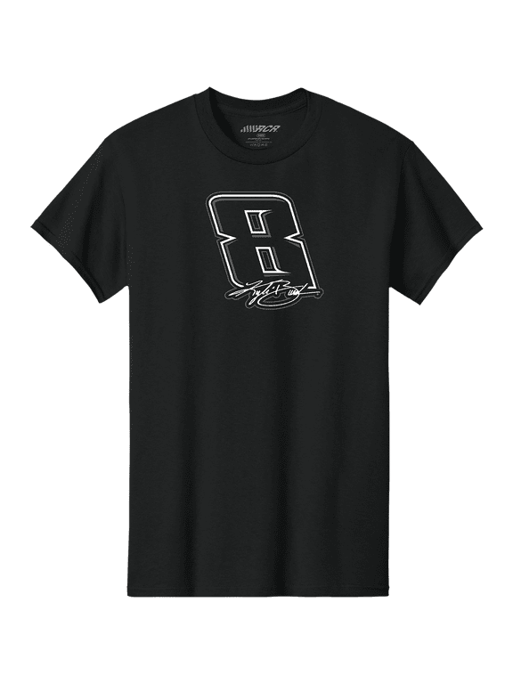 Men's Richard Childress Racing Team Collection Black Kyle Busch #8 T-Shirt