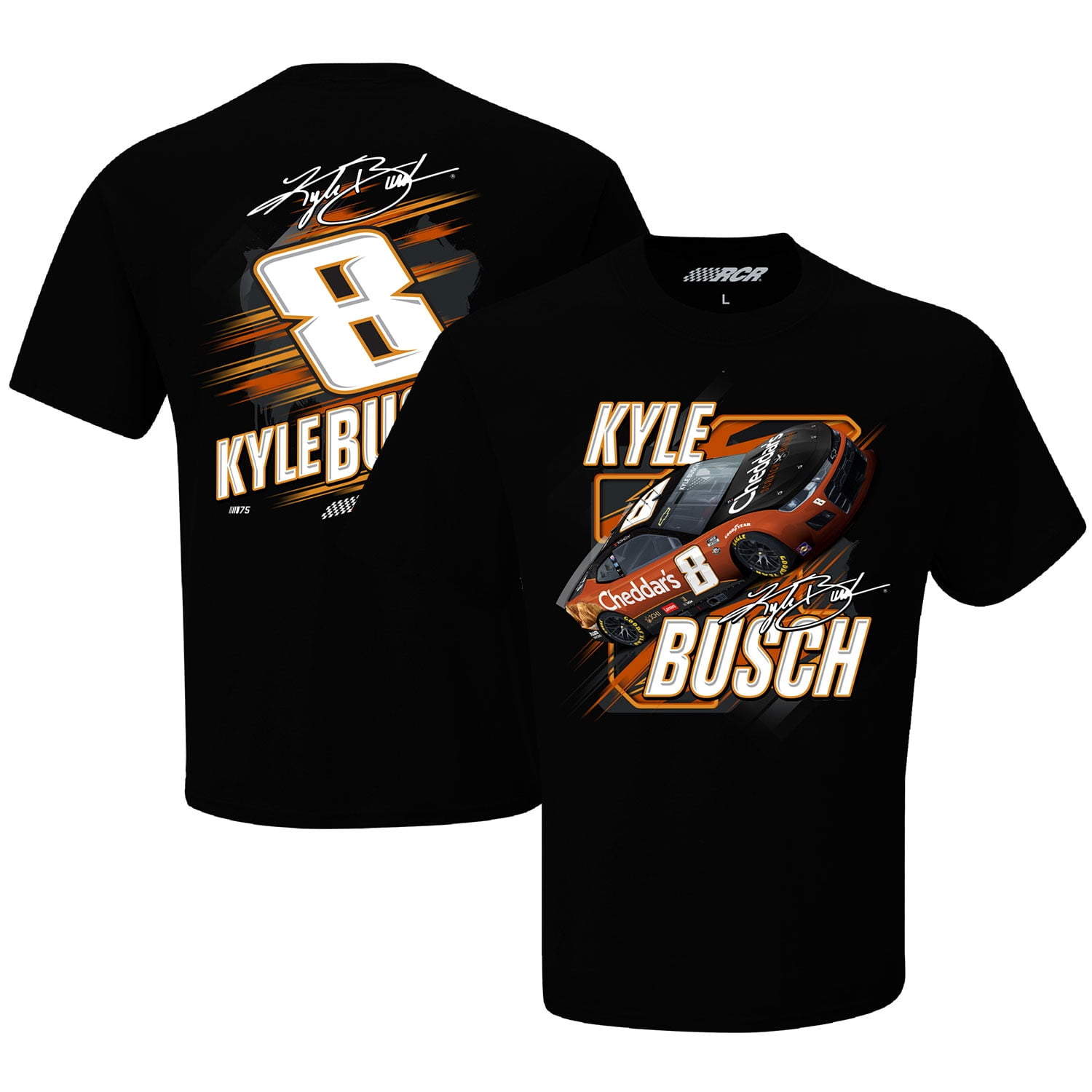 Men's Richard Childress Racing Team Collection Black Kyle Busch ...