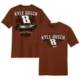 thumbnail image 1 of Men's Richard Childress Racing Team Collection  Brown Kyle Busch Rebel Bourbon Car T-Shirt, 1 of 3