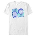 thumbnail image 1 of Men's Rick And Morty Adventures of Jerry & Morty  Graphic Tee White 2X Large, 1 of 5