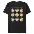 thumbnail image 1 of Men's Rick And Morty Many Emotions of a Morty  Graphic Tee Black Small, 1 of 5