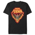 thumbnail image 1 of Men's Rick And Morty Phoenix Person  Graphic Tee Black 2X Large, 1 of 5