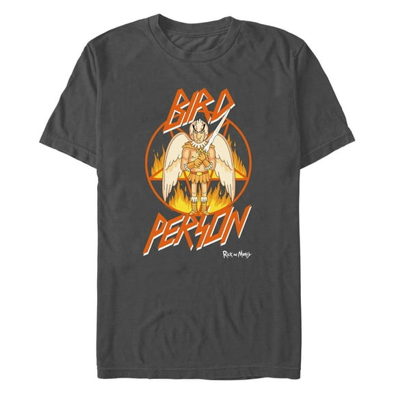 Men's Rick and Morty Bird Person Icon  Graphic T-Shirt