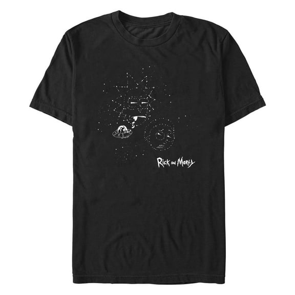 Men's Rick and Morty Constellation  Graphic T-Shirt