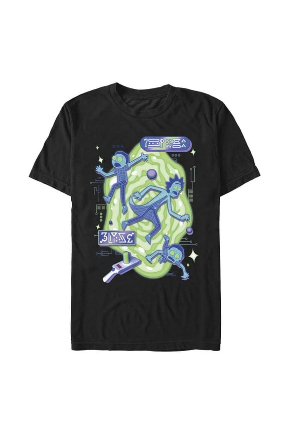 Men's Rick and Morty Space Goo Adventure Graphic T-Shirt