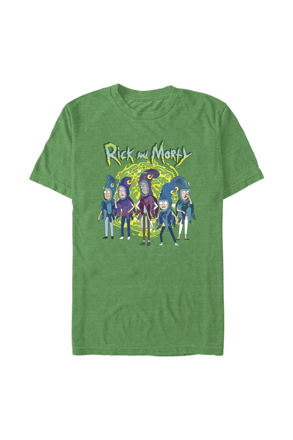 Men's Rick and Morty Squid Costumes Graphic T-Shirt
