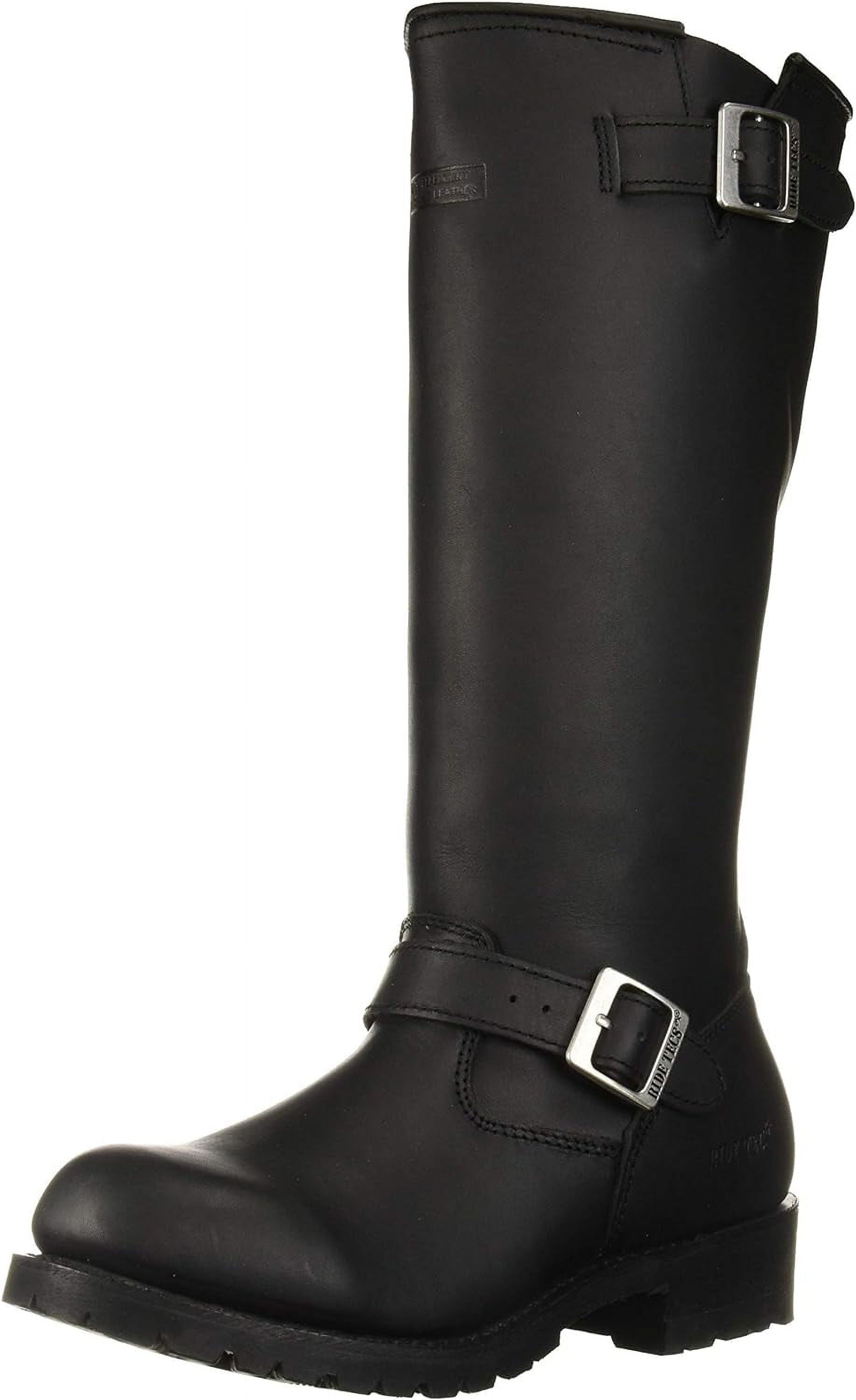 Men's Ride Tecs 1443 16" Engineer Zipper Biker Boot