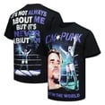thumbnail image 1 of Men's Ripple Junction Black CM Punk Box With God Boxy T-Shirt, 1 of 3