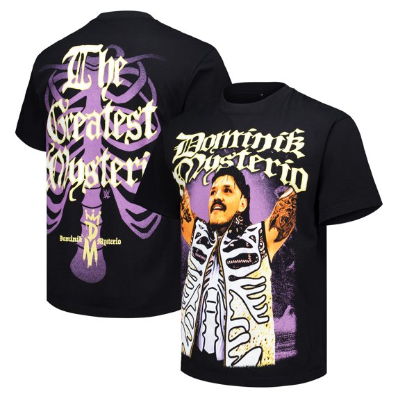 Men's Ripple Junction Black Dominik Mysterio The Greatest Mysterio Boxy T-Shirt