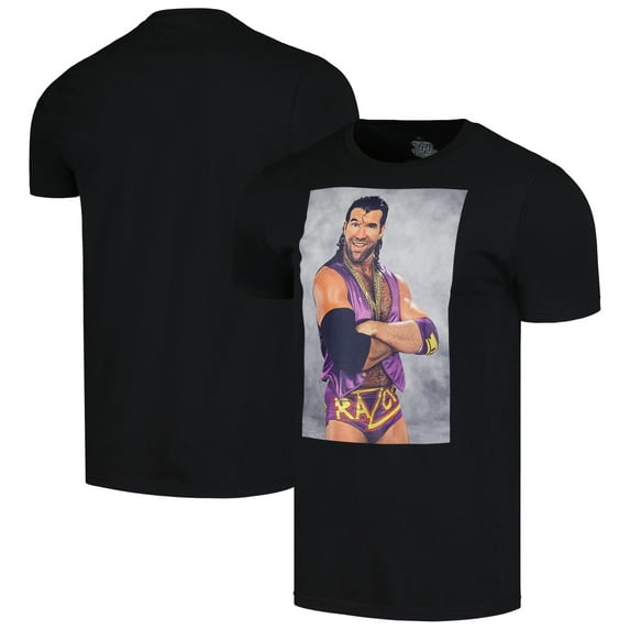 Men's Ripple Junction Black Razor Ramon Studio Portrait T-Shirt