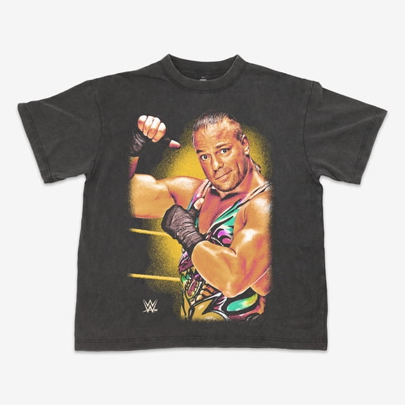 Men's Ripple Junction  Black Rob Van Dam Mr. Monday Night T-Shirt