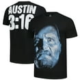 thumbnail image 1 of Men's Ripple Junction Black "Stone Cold" Steve Austin Big Graphic T-Shirt, 1 of 3