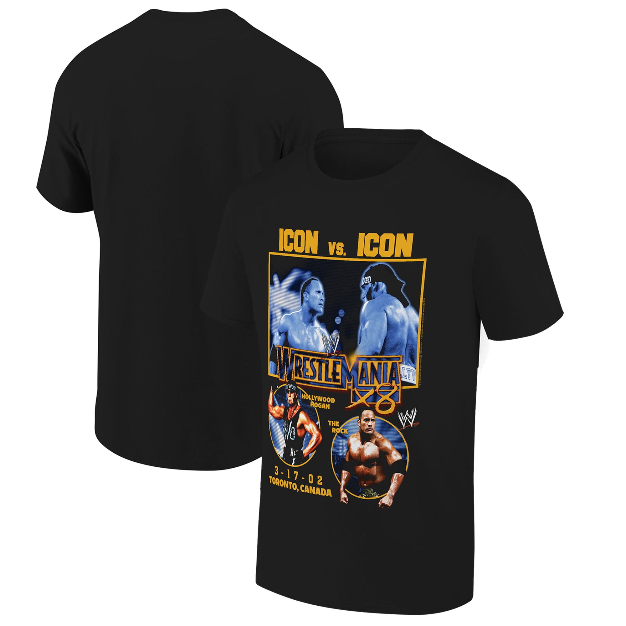 Men's Ripple Junction Black The Rock Hollywood Hogan