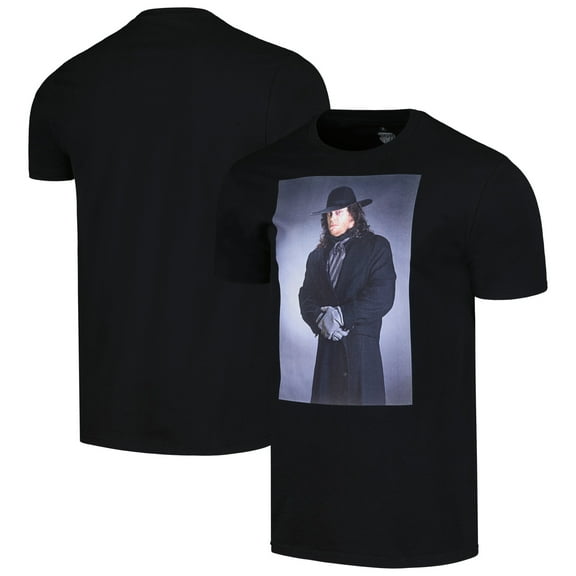 Men's Ripple Junction Black The Undertaker Arms Crossed Studio Portrait T-Shirt
