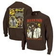 thumbnail image 1 of Men's Ripple Junction Brown Mick Foley Graphic Fleece Pullover Sweatshirt, 1 of 3