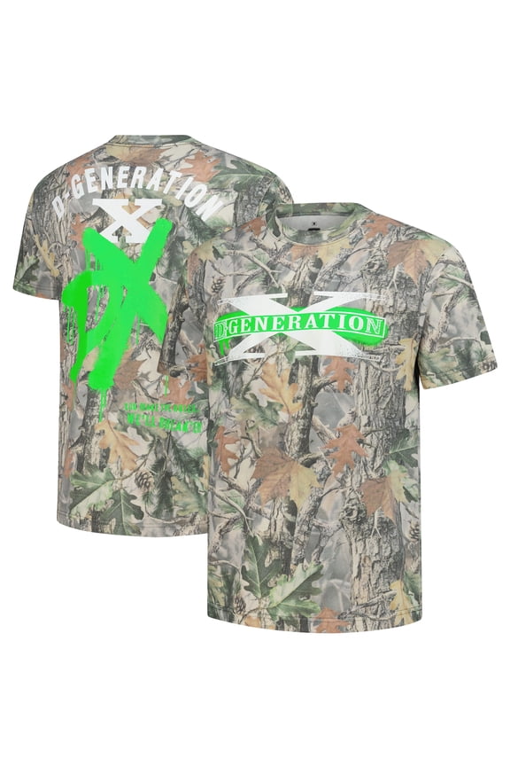 Men's Ripple Junction Camo D-Generation X "DX Spraypaint Camo" Graphic T-Shirt