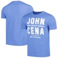 thumbnail image 1 of Men's Ripple Junction Heather Royal John Cena Hustle, Loyalty & Respect T-Shirt, 1 of 3