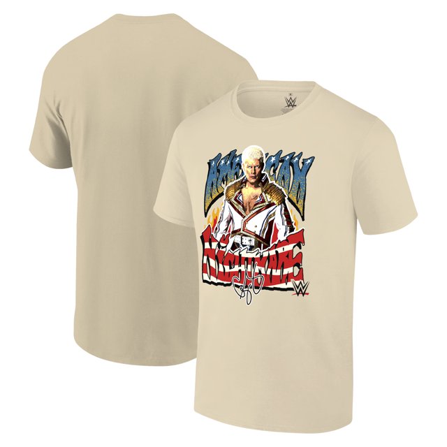 Men's Ripple Men's Ripple Junction Tan Cody Rhodes American Nightmare Graphic T ...