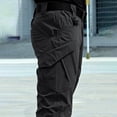 thumbnail image 1 of Men's Ripstop Cargo Pants Tactical Multi-Pocket Work Outdoor Hiking Trousers, 1 of 9