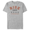 thumbnail image 1 of Men's Risk Star Collegiate  Graphic Tee Athletic Heather 2X Large, 1 of 5