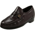 thumbnail image 1 of Men's Riva Burgundy Ankle-High Leather Loafer - 13D, 1 of 6