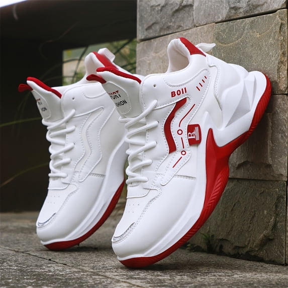 Men's Road Running Shoes, Anti-Slip Casual Sneakers, Basketball Sports Shoes, Fashionable Cross Training Athletic Footwear