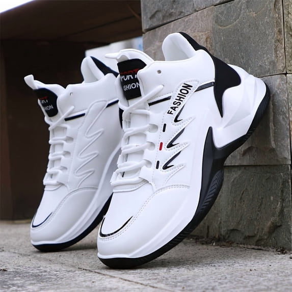 Men's Road Running Shoes, Anti-Slip Training Casual Sneakers, Men's Basketball Sneakers, Fashionable Sports Fitness Cross-Trainer Sneakers