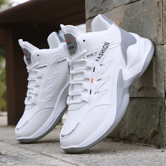 Men's Road Running Shoes, Anti-Slip Training Casual Sneakers, Men's Basketball Sneakers, Fashionable Sports Fitness Cross-Trainer Sneakers