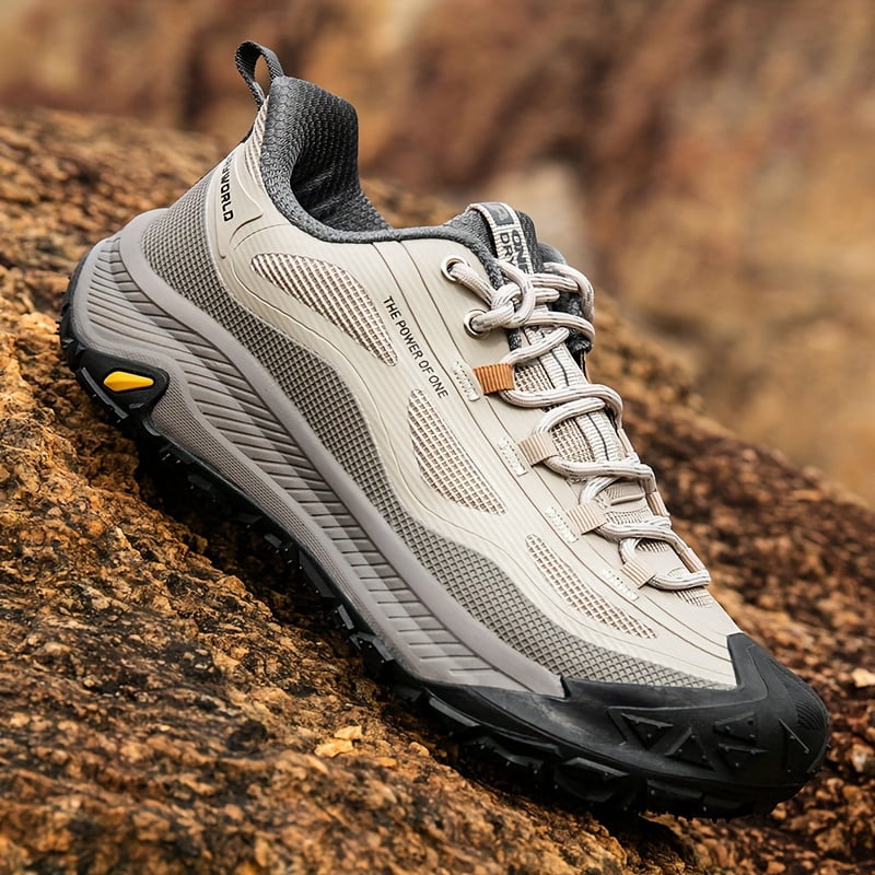 Men's Road Running Shoes, Shock-Absorbing Professional Sneakers with Rubber Outsole for Anti-Slip and Lightweight Track and Field Use