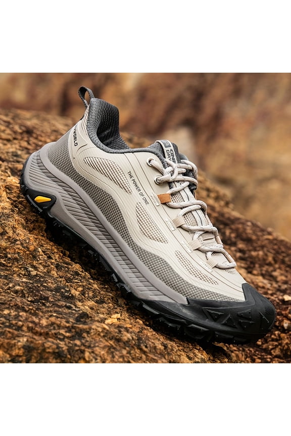 Men's Road Running Shoes, Shock-Absorbing Professional Sneakers with Rubber Outsole for Anti-Slip and Lightweight Track and Field Use