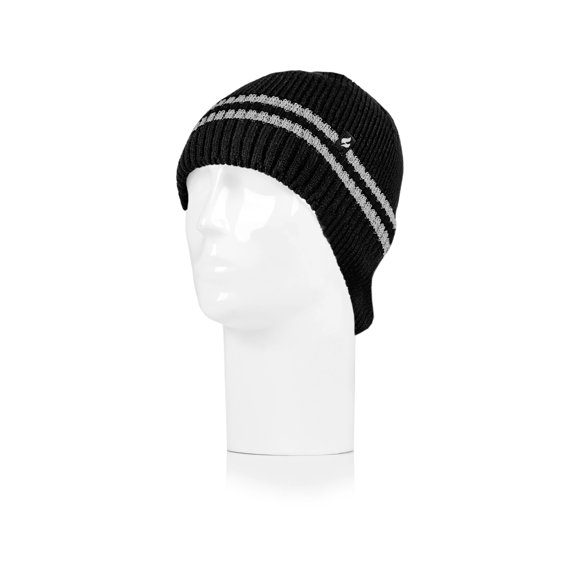 Men's Robert Cozy Ears Hat W Reflective Stripes