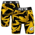 thumbnail image 1 of Men's Rock Em Socks  Gold Pittsburgh Steelers Game Paint Boxer Briefs, 1 of 3