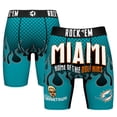thumbnail image 1 of Men's Rock Em Socks Miami Dolphins NFL x Guy Fieri-s Flavortown Boxer Briefs, 1 of 3