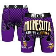 Men's Rock Em Socks Minnesota Vikings NFL x Guy Fieri-s Flavortown Boxer Briefs
