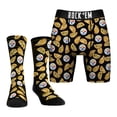 thumbnail image 1 of Men's Rock Em Socks Pittsburgh Steelers Local Food Pierogi Underwear and Crew Socks Combo Pack, 1 of 3