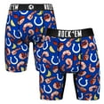 thumbnail image 1 of Men's Rock Em Socks  Royal Indianapolis Colts Shrimp Cocktail Boxer Briefs, 1 of 4