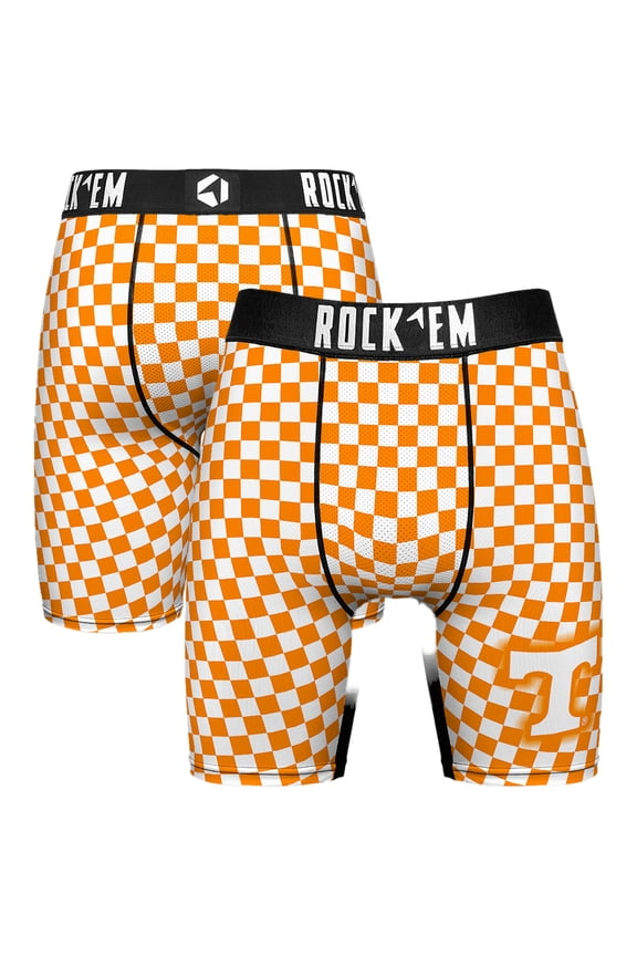 Men's Rock Em Socks Tennessee Orange Tennessee Volunteers Localized Boxer Briefs