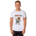 thumbnail image 1 of Festive Men's Rocket Pop And Lock It Popsicle Patriotic 4th Of July Parody Funny T-Shirt, 1 of 5