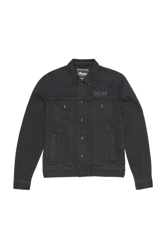 Men's Rockingham Denim Jacket, Black