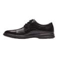 thumbnail image 1 of rockport men's dressports 2+ light cap toe oxford, black leather, 8.5 m (d), 1 of 6