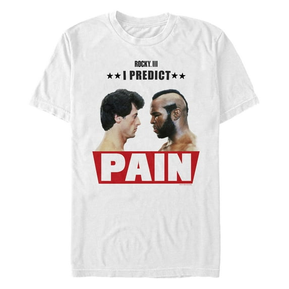 Men's Rocky III I Predict Pain Graphic T-Shirt