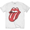 Men's Rolling Stones Classic Tongue Tshirt Large White
