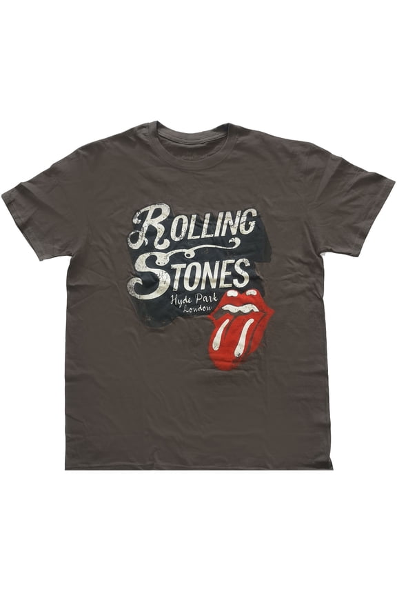 Men's Rolling Stones Hyde Park Slim Fit T-shirt Medium Charcoal