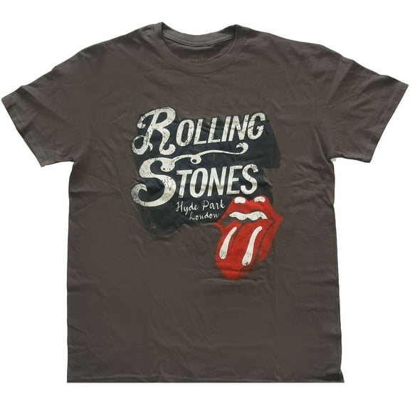 Men's Rolling Stones Hyde Park Slim Fit T-shirt Small Grey